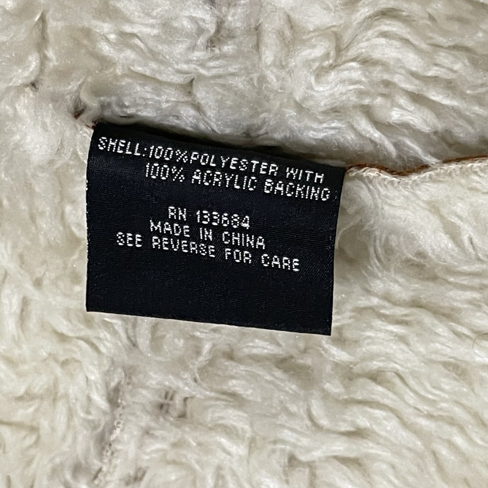 Regent & Company Jacket Faux Suede Women Medium Western Shearling Line Coat Yoke - Picture 7 of 16
